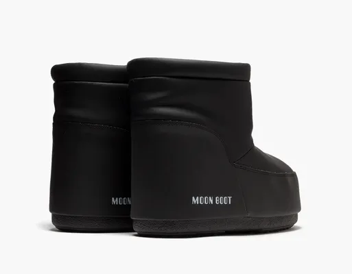 Обувь Moon Boot No Lace Rubber Boot «Black» черный
