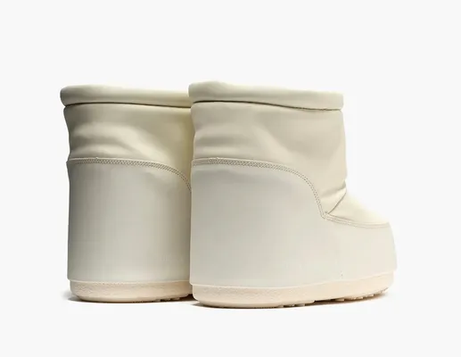 Обувь Moon Boot No Lace Rubber Boot «Cream» кремовый