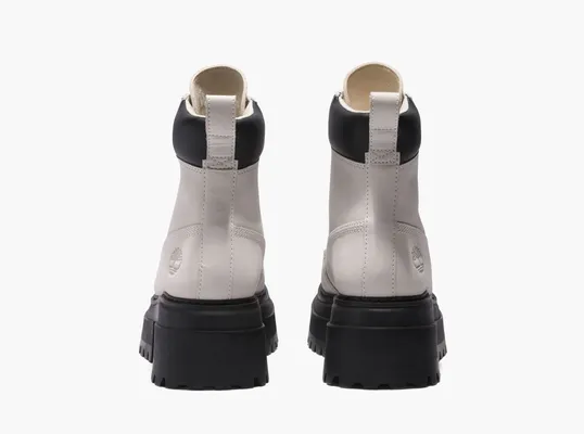 Обувь Timberland Sky 6 Inch Lace-Up WMNS «White Black» белый