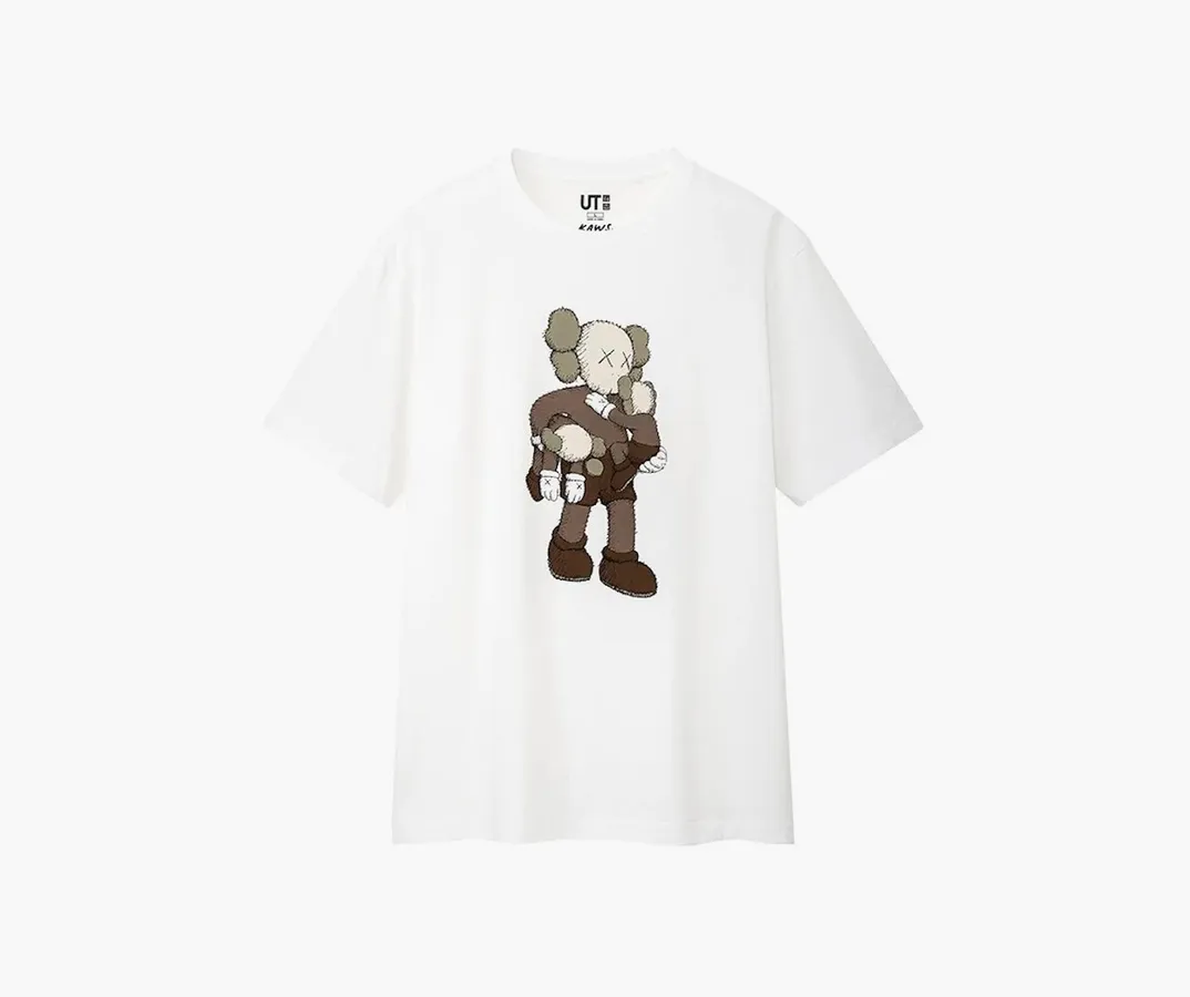 Kaws x Uniqlo T-Shirt «Clean Slate Tee» White