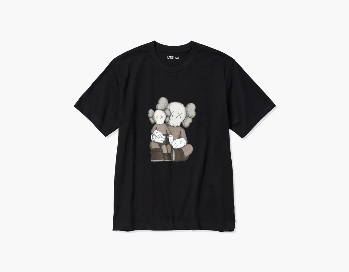 Kaws x Uniqlo Graphic T-Shirt «Black»
