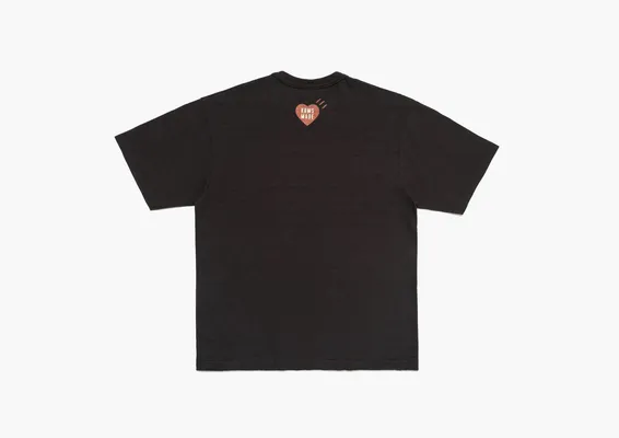Одежда Human Made 24FW x Kaws Graphic Tee T-shirt «Black» черный