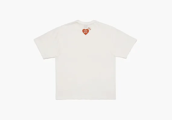 Одежда Human Made 24FW x Kaws Graphic Tee T-shirt «White» белый