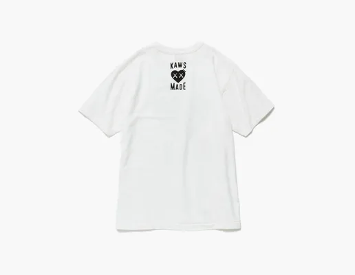 Одежда Human Made & Kaws T-shirt «I Know Nigo» White белый