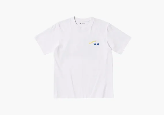 Одежда Uniqlo x Kaws x Warhol Graphic T-Shirt «White» белый