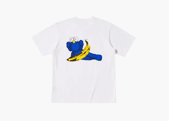 Одежда Uniqlo x Kaws x Warhol Graphic T-Shirt «White» белый