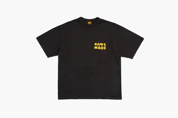 Одежда Human Made x Kaws Made Graphic T-Shirt «Black» черный