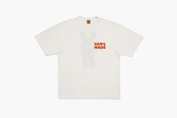 Одежда Human Made x Kaws Made Graphic T-Shirt «White» белый