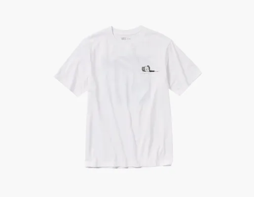 Одежда Uniqlo UT x Kaws Short Sleeve Graphic T-Shirt «White» белый