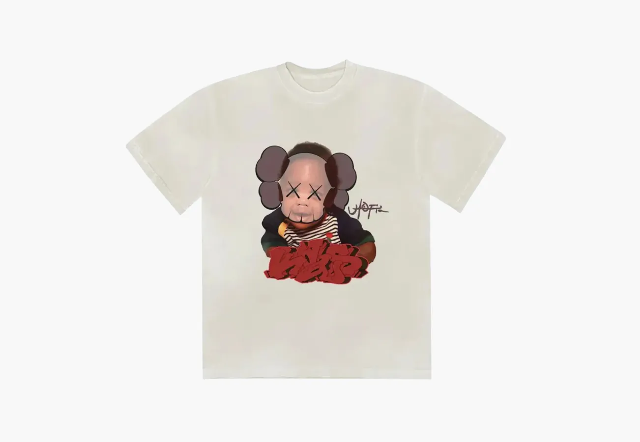 Travis Scott x Kaws Utopia I T-Shirt «White»