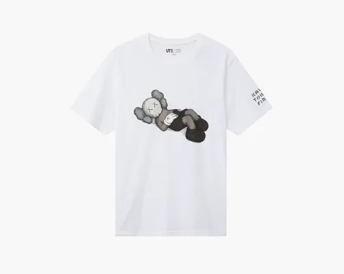 Одежда Uniqlo x Kaws Tokyo First T-Shirt «White» белый
