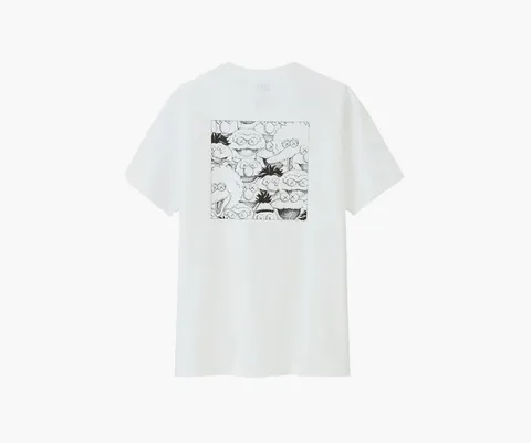 Одежда Kaws x Uniqlo x Sesame Street XX Pocket Tee «White» белый