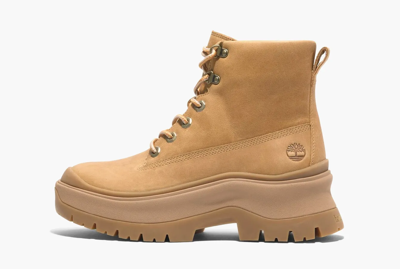 Timberland Roxie Lane Mid Lace-Up Boot WMNS «Wheat Full Grain»