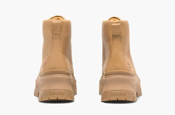 Обувь Timberland Roxie Lane Mid Lace-Up Boot WMNS «Wheat Full Grain» желтый