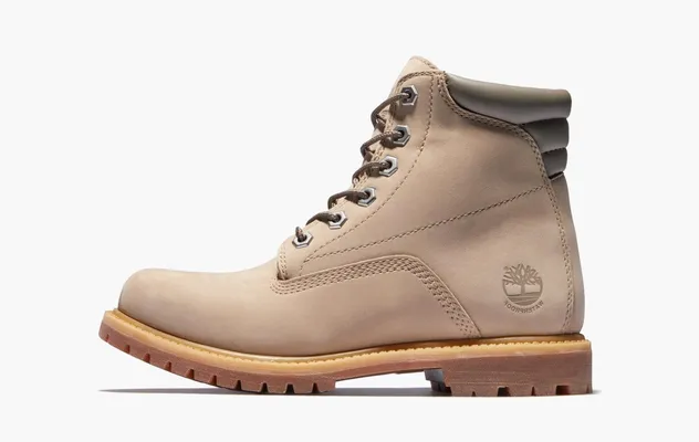 Обувь Timberland 6 Inch Waterproof Boot WMNS «Humus» бежевый