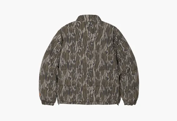 Одежда Stussy Mossy Oak Down Puffer «Camo» зеленый