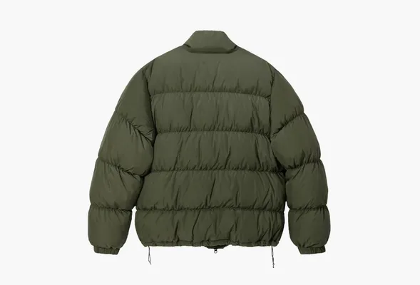 Одежда Stussy Ripstop Down Puffer Jacket «Olive» зеленый