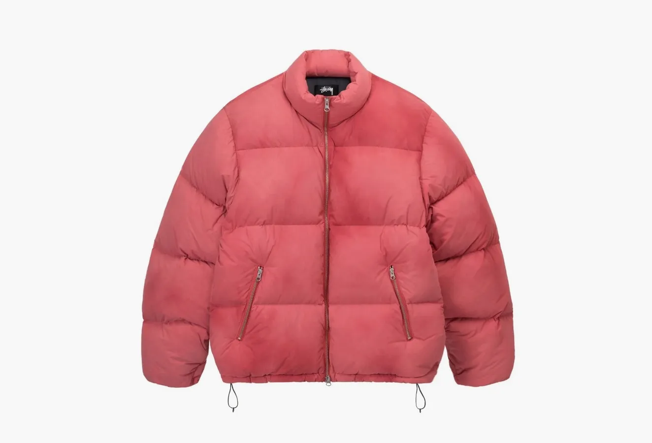 Stussy Recycled Nylon Down Puffer «Faded Red»