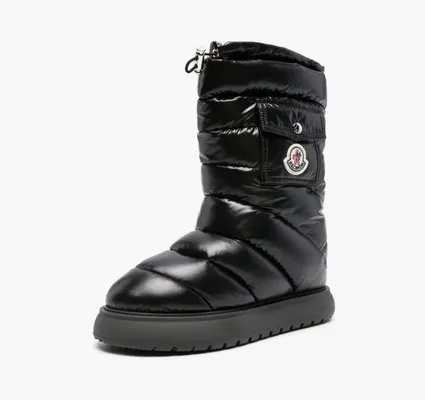 Обувь Moncler Gaia Pocket Snow Boot WMNS «Black» черный