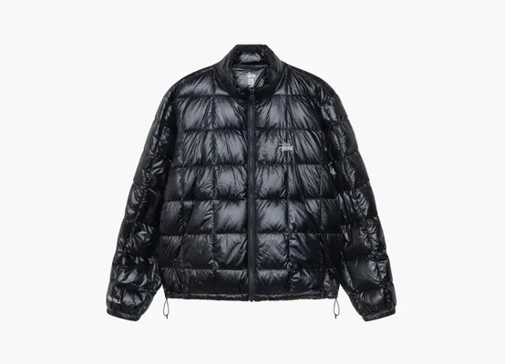 Одежда Stussy Midweight Puffer «Black» черный