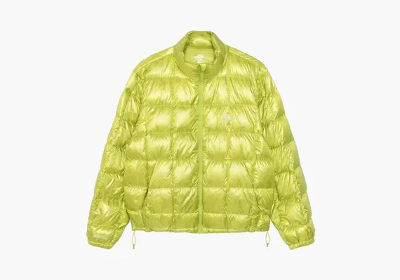 Одежда Stussy Midweight Puffer «Lime» зеленый