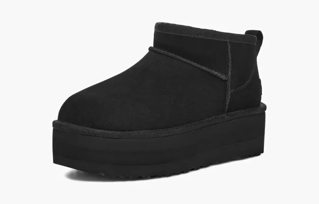 Обувь Wmns Classic Ultra Mini Platform Boot 'Black' &nbsp;</b>Black