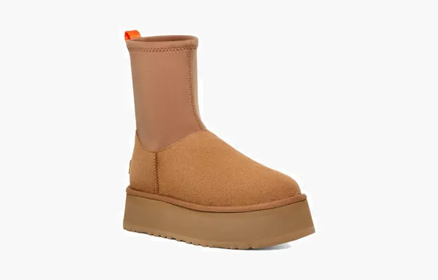 Обувь UGG Classic Dipper Boot Chestnut (Women's) &nbsp;</b>Chestnut