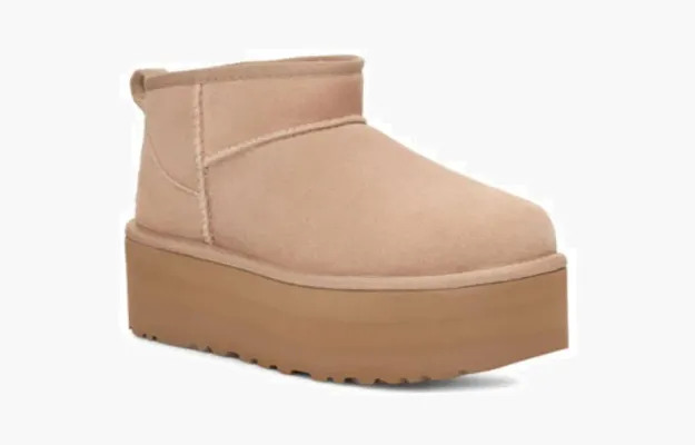 Обувь Wmns Classic Ultra Mini Platform Boot 'Sand' &nbsp;</b>Sand