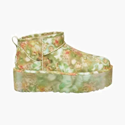 Обувь Collina Strada x Classic Ultra Mini Platform Boot 'Green Floral' &nbsp;</b>Green Floral