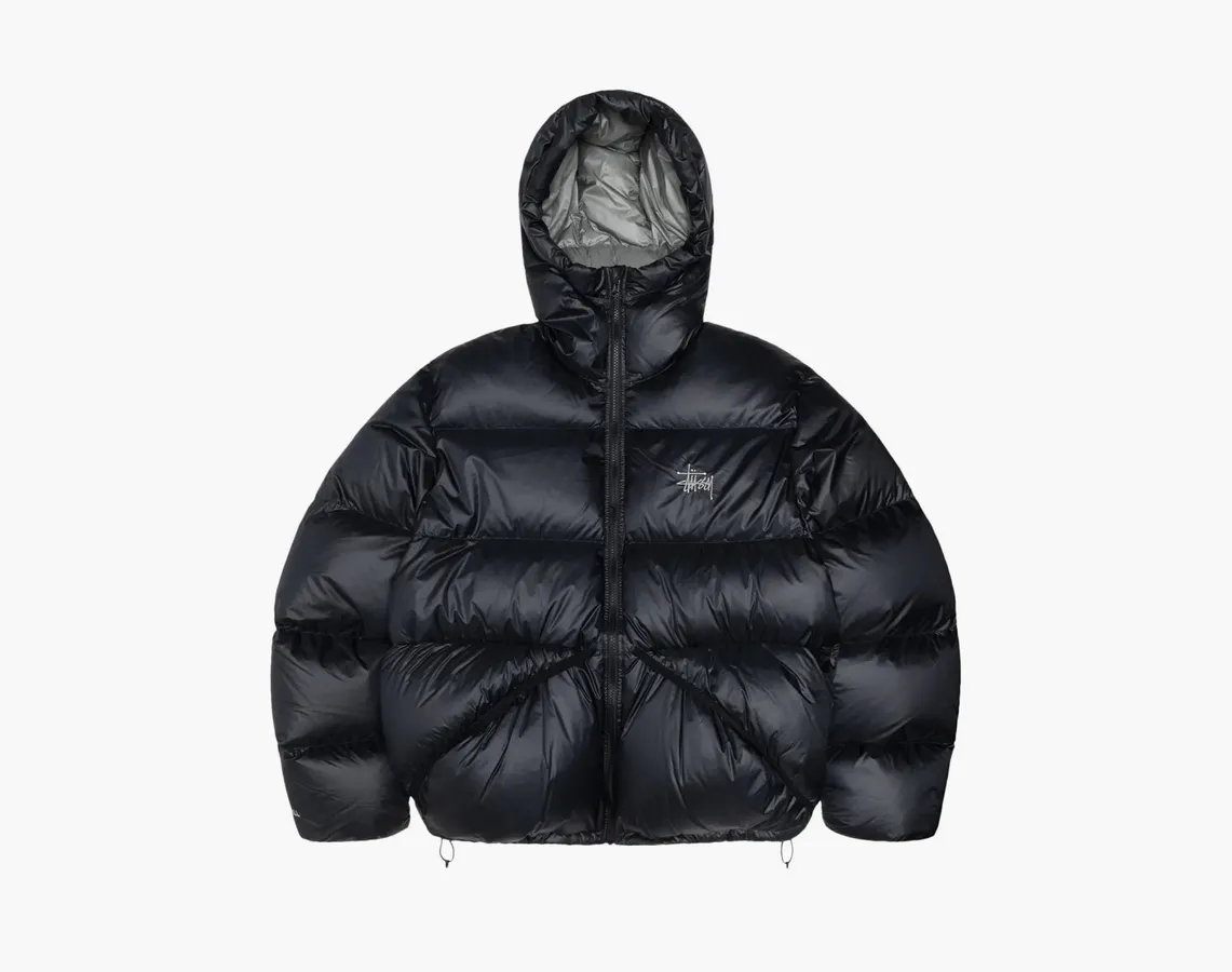 Stussy Down Parka Micro Ripstop «Phantom Black»
