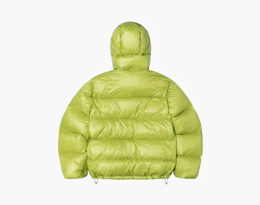 Одежда Stussy Down Parka Micro Ripstop «Lime» зеленый