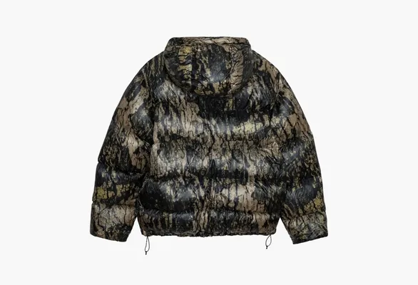 Одежда Stussy Down Parka Micro Ripstop «Relic Camo» коричневый
