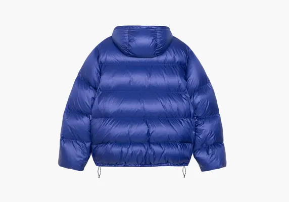 Одежда Stussy Down Parka Micro Ripstop «Blue» синий