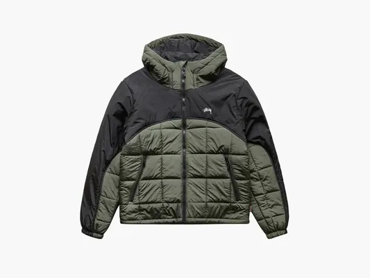 Одежда Stussy Primaloft Mountain Jacket «Olive» зеленый