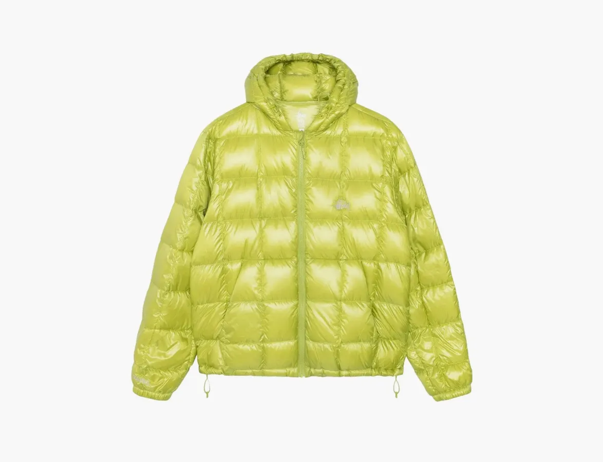 Stussy Midweight Hooded Puffer «Lime»