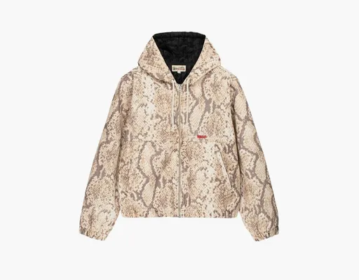Одежда Stussy Canvas Insulated Work Jacket «Python» бежевый