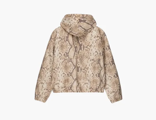 Одежда Stussy Canvas Insulated Work Jacket «Python» бежевый