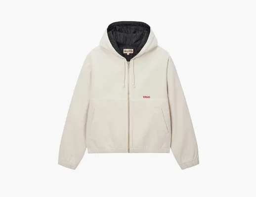 Одежда Stussy Work Jacket «Bone» кремовый