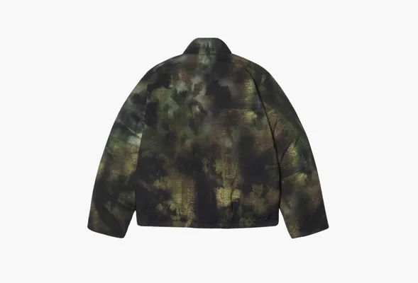 Одежда Stussy Short Down Jacket «Fortine» зеленый