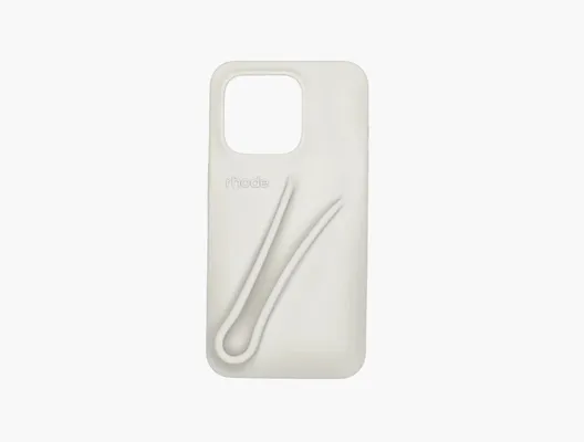 Аксессуары Rhode Lip Silicone Case iPhone «Grey» серый