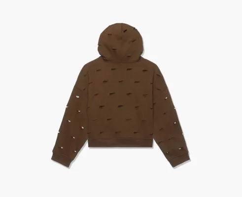 Одежда Nike x Jacquemus Le Swoosh Hoodie «Brown» коричневый