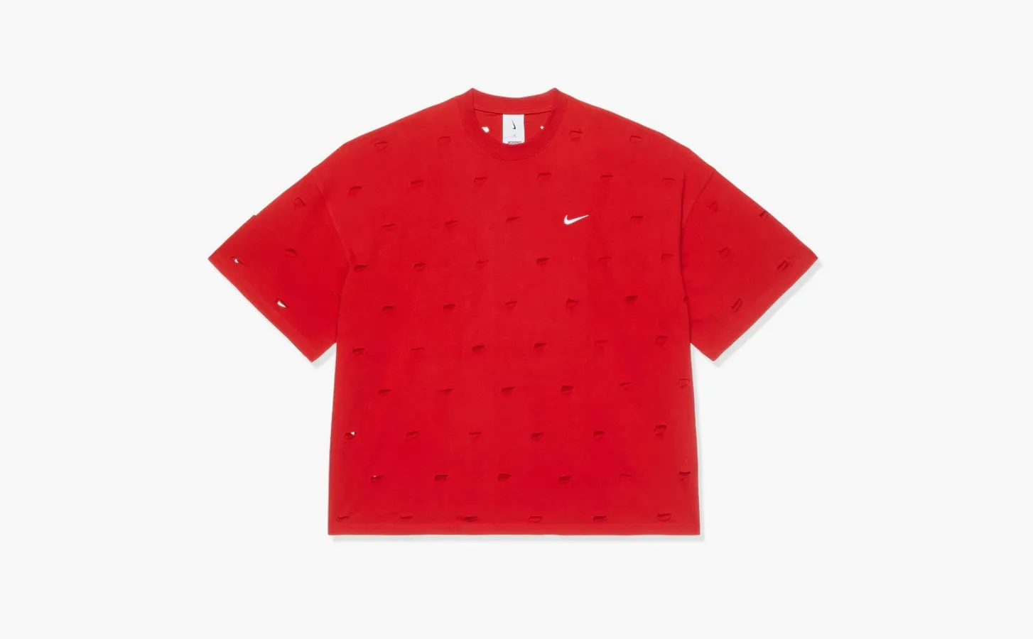 Nike x Jacquemus Le Swoosh T-shirt «Dark Red»