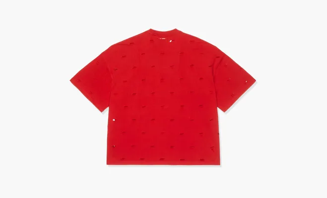 Одежда Nike x Jacquemus Le Swoosh T-shirt «Dark Red» красный