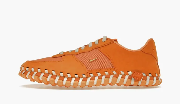 Кроссовки Jacquemus x Nike J Force 1 Low LX SP WMNS «Bright Mandarin» оранжевый