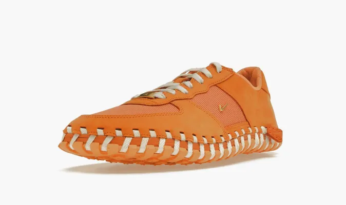 Кроссовки Jacquemus x Nike J Force 1 Low LX SP WMNS «Bright Mandarin» оранжевый