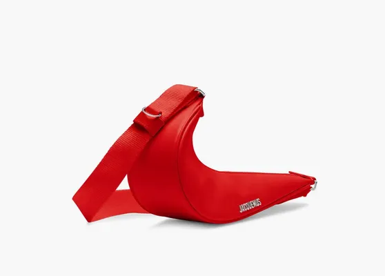 Сумки Jacquemus x Nike Small Swoosh Bag «Dark Red» красный