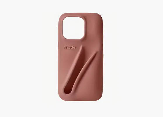 Аксессуары Rhode Lip Silicone Case iPhone «Toast» оранжевый