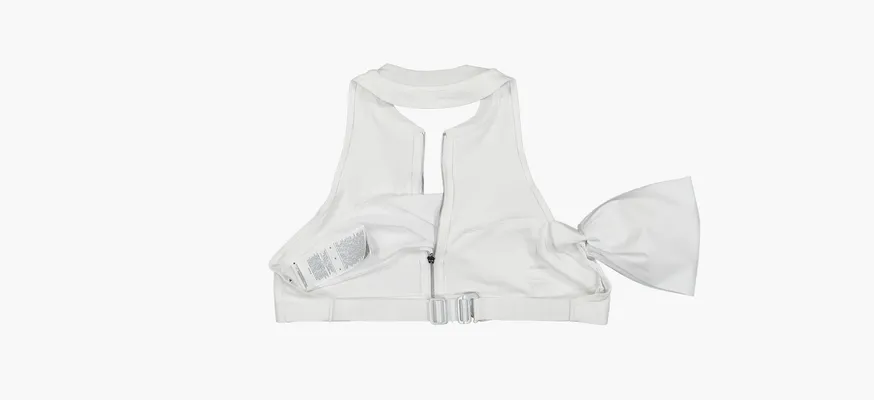 Одежда Nike x Jacquemus Halter Top «White» белый