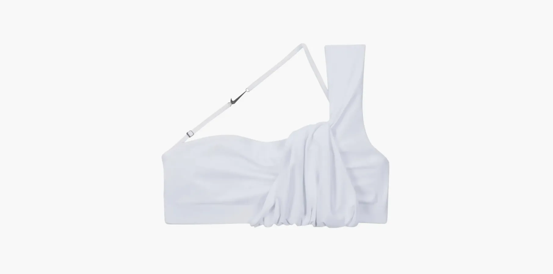 Nike x Jacquemus La Brassière Drapée Sports Bra «White»