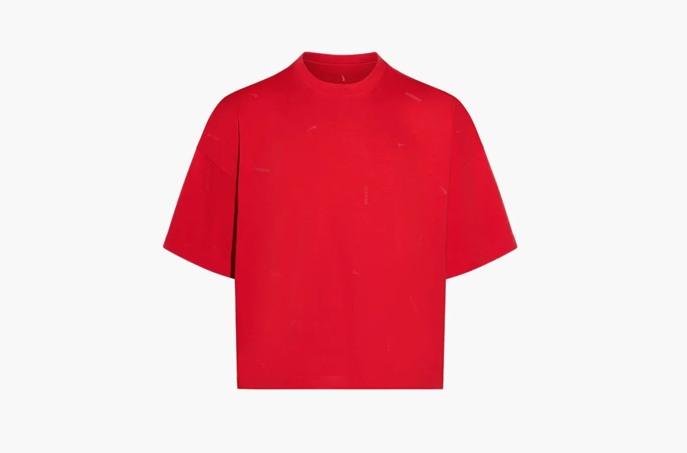 Nike x Jacquemus Logo T-Shirt «Dark Red»